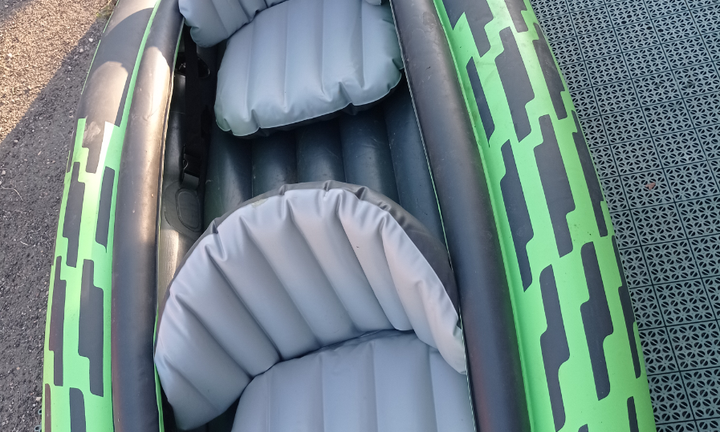 Canoa gonfiabile 2 posti