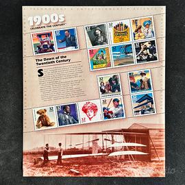 USA Francobolli Celebrate the Century 1900s