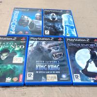 Lotto 5 cinque Giochi originali play station 2 Ps2