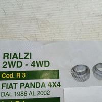 Rialzi anteriori panda 2wd