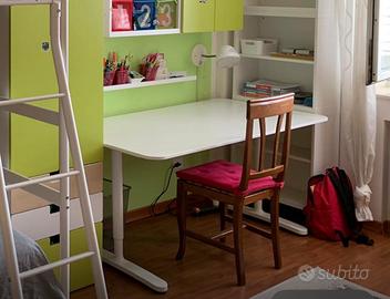 Scrivania bianca IKEA Bekant 160x80