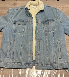Giacca in Jeans felpata