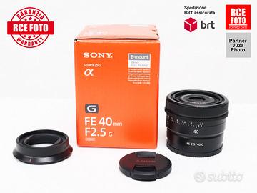 Sony FE 40 F2.5 G (Sony)