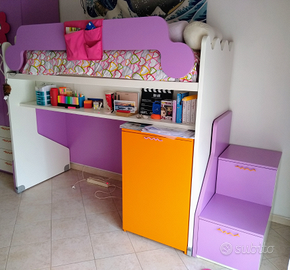 Letto a castello, chiudibile BATTISTELLA, mod.Klou