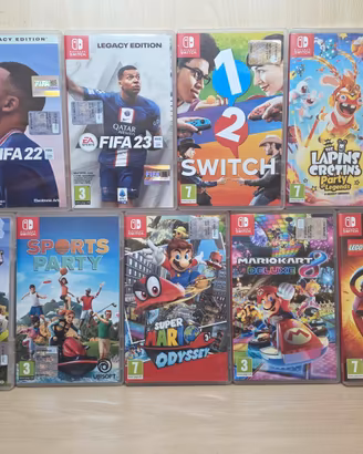 Lotto 13 giochi per Nintendo Switch e Oled e Lite