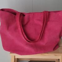 Borsa Mango in pelle scamosciata