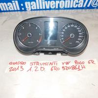 6R0920861H QUADRO STRUMENTI VW POLO 6R 1.2 DIESEL