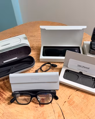 Rokid Glasses AI (Display + Camera 12MP)