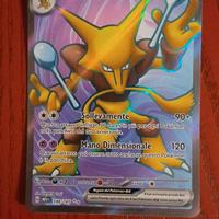 Carta pokemon ALAKAZAM EX