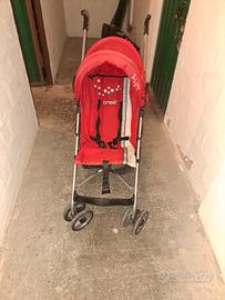 passeggino Brevi B-Light rosso super leggero