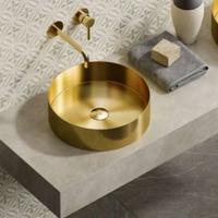 Lavabo da appoggio Oro Venus Art.BB6802-BG Karag