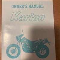 HYOSUNG KARION 125 manuale uso manutenzione