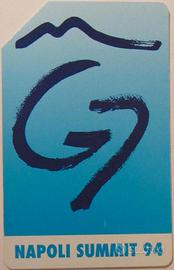 Scheda telefonica: Summit G 7 Napoli '94