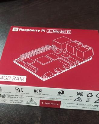 Raspberry Pi 4 Model B con 4 GB di RAM NUOVO