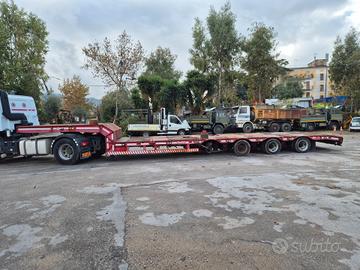 Semirimorchio carrellone Cometto allungabile
