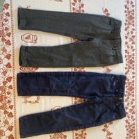 2 pantaloni di marca taglia 5 anni nuovi
