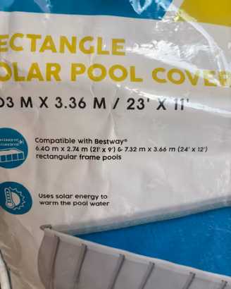 Copertura termica piscina