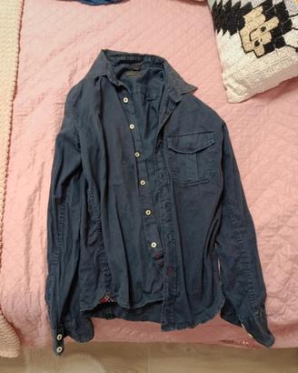 Camicia Napapijri in denim blu