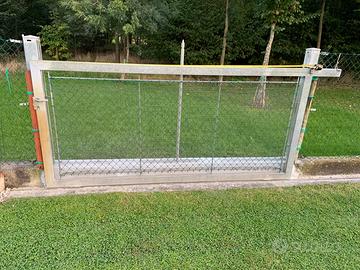 cancello zincato scorrevole