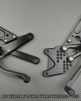 Pedane arretrate MV AGUSTA F4 1000 R RR 2010 2019