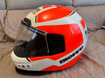 Casco moto bieffe marlboro vintage