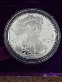 moneta argento American eagle