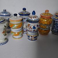 collezione 7 barattoli spezie Tognana