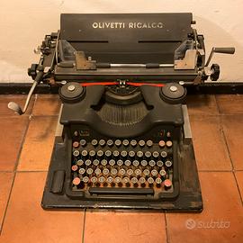 Macchina da scrivere Olivetti Ricalco
