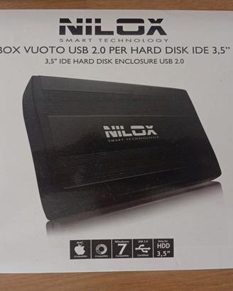 Box Esterno Hard Disk 3.5" IDE Nilox Usb 2.0