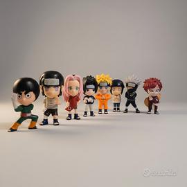 Set completo figure Naruto Burger King – perfette