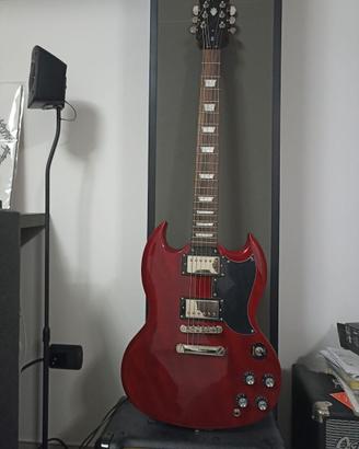 Chitarra elettrica Epiphone sg g-400 Cherry
