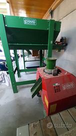 Pellettatrice con caricatore elettrica