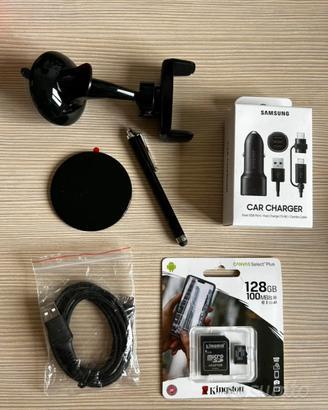 Kit accessori auto Samsung Caricatore + Supporto