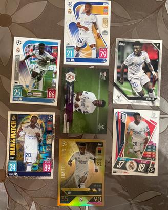 Carte Vinícius Jr. Real Madrid Limited e speciali