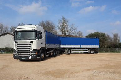 SCANIA R 450 MOTRICE RIBALTABILE BILATERALE EURO
