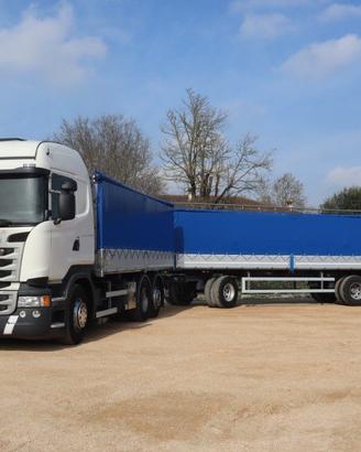 SCANIA R 450 MOTRICE RIBALTABILE BILATERALE EURO