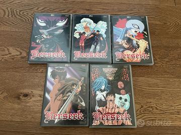DVD Berserk Anime Serie Completa 5 DVD