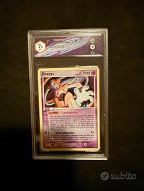 Deoxys serie Ex Deoxys holo gradato nm+