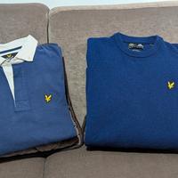 Set 2 Maglie "Lyle & Scott" . Taglia M/L