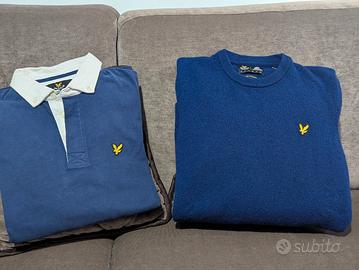 Set 2 Maglie "Lyle & Scott" . Taglia M/L