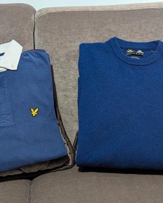 Set 2 Maglie "Lyle & Scott" . Taglia M/L