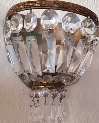 Coppia di appliques stile Impero- anni ‘60