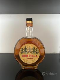 Bottiglia Oro Pilla anni 70