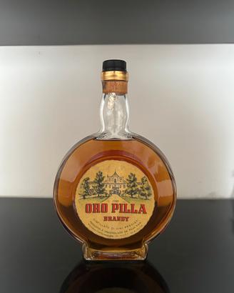 Bottiglia Oro Pilla anni 70