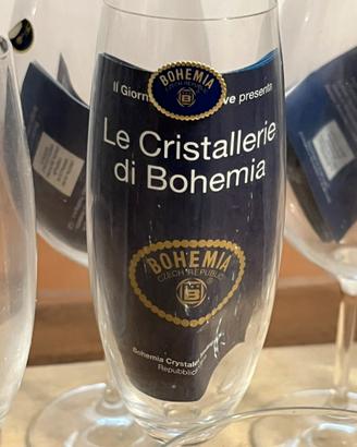 BOHEMIA set bicchieri in cristallo