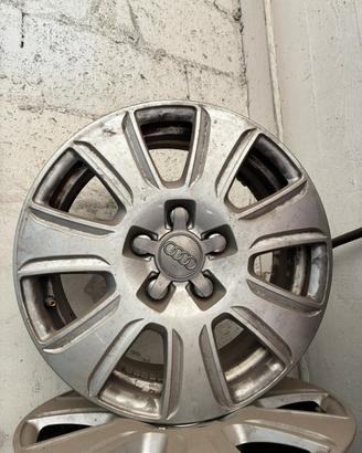 4 cerchi in lega audi 6.5/16