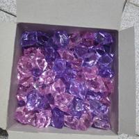 Gemme rosa e viola decorazione vasi o gioco