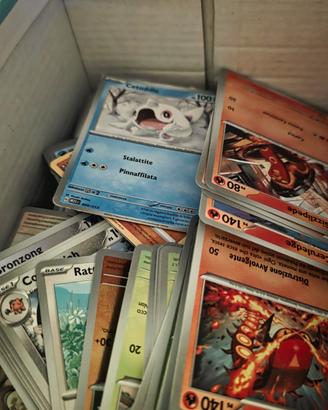 LOTTO 341 CARTE POKEMON 