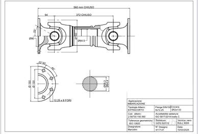 Albero cardanico - Coppia