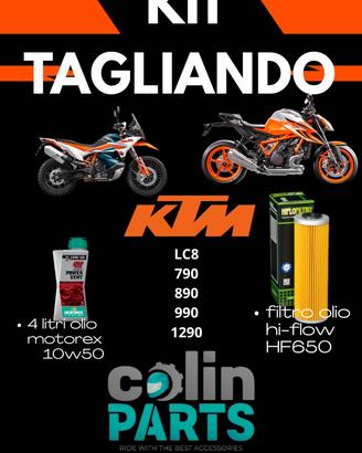 KIT TAGLIANDO KTM LC8 790 890 1090 990 1290 1190 1